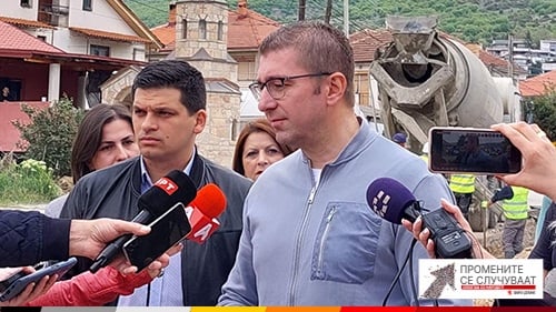 Мицкоски: Во Охрид се случува градежна офанзива, му честитам на Пецаков и неговиот тим