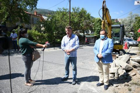 Реконструкција на улицата Востаничка, ќе се додадат и приклучоци на водоводната мрежа